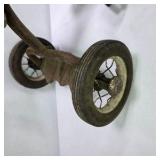 Vintage Child’s Tricycle With Spoked Wheels and Spring Seat