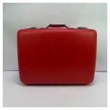 New Old Stock American Tourister Tiara Red Hard Shell Luggage Set With Original Boxes