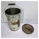 Ernst De Lina Vanity Fair Coffee Galvanized Country Store Display Can
