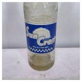 Lot of Clear Glass ACL Soda Bottles Sun Crest NuGrape Nesbitt’s Mascot