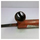 Vintage Metal Fish Rod Holder Bank Spike Lot of 2