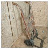 Vintage Wooden Two-Wheel Hand Truck Dolly