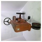 Vintage Farmall 400 Kids Pedal Tractor Red Metal Ride-On Eska Style