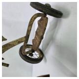 Vintage Child’s Tricycle With Spoked Wheels and Banana Seat