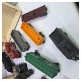 Vintage Marx Electric Train Set with Box, Transformer, Track, and Cars