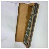 Vintage Model Train Operating Track Uncoupler Unloader Section with Box