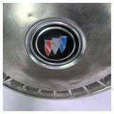 Lot of 4 Vintage Mixed Automotive Hubcaps Cadillac Buick Thunderbird Wheel Covers