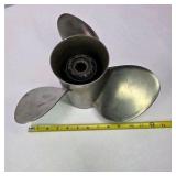 Stainless Steel 3 Blade Boat Propeller Marine Outboard Prop