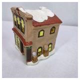 Vintage Lighted Miniature Christmas Village General Store With Box