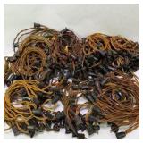 Lot of Vintage Christmas String Lights and Replacement Bulbs