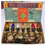 Lot of Vintage Noma Christmas Lights and Tree-Glo Holiday Light Sets