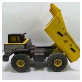 Vintage 99 Hasbro Yellow Mighty Dump Truck Construction Toy