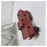 Vintage Marx Electric Train Set Lot with Cars, Track, Bridge, Station, and Accessories
