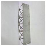 Vintage Metal Model Train Truss Bridge Section