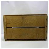 Lot of Vintage Camping Gear Thermos Lantern and Wooden Storage Box