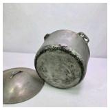 Cast Aluminum Camp Dutch Oven Pot With Lid Bail Handle