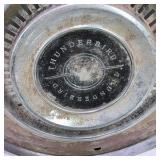 Lot of 4 Vintage Mixed Automotive Hubcaps Cadillac Buick Thunderbird Wheel Covers