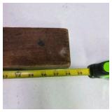 Lot of 6 Vintage Wood Spirit Levels Carpenter Tool Pieces