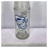 Lot of Clear Glass ACL Soda Bottles Sun Crest NuGrape Nesbitt’s Mascot