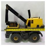 Vintage Tonka Yellow and Black Crane Truck Construction Toy