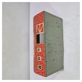 Vintage Friendly Acres Dairy Farm Tin Litho Barn Toy Building