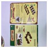 Vintage Lincoln Logs Collectible Classic Toy Building Set with Tin