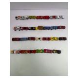 Lot of 27 Die-Cast Toy Cars, Trucks, Vans, and Emergency Vehicles