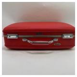 New Old Stock American Tourister Tiara Red Hard Shell Luggage Set With Original Boxes