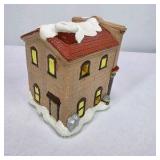 Vintage Lighted Miniature Christmas Village General Store With Box