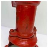 Vintage Red Cast Iron Hand Water Pump No. 364