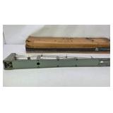 Vintage Model Train Operating Track Uncoupler Unloader Section with Box