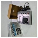 Control Master I Model Railroad Hobby Transformer with Box