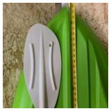 Green Sit-On-Top Kayak with Paddle