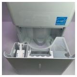 TCL White Portable Dehumidifier with Drain Bucket and Power Cord