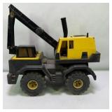Vintage Tonka Yellow and Black Crane Truck Construction Toy