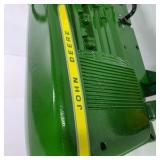 Vintage John Deere 20 Narrow Front Pedal Tractor Green Yellow Metal Ride-On