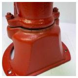 Vintage Red Cast Iron Hand Water Pump No. 364