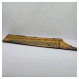 Vintage Wincharger Metal Tail Fin Sign Made in Sioux City Iowa