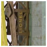 Vintage Lionel Model Train Trestle Bridge Accessory with Operator Figure