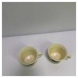 Christmas Tree Ceramic Tea Set With Teapot Creamer and Cups