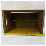 Lot of Vintage Camping Gear Thermos Lantern and Wooden Storage Box