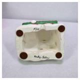 Vintage Lighted Miniature Christmas Village North Pole House With Box