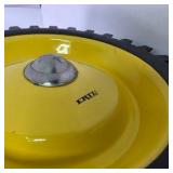 Vintage John Deere 20 Narrow Front Pedal Tractor Green Yellow Metal Ride-On