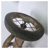 Vintage Child’s Tricycle With Spoked Wheels and Banana Seat
