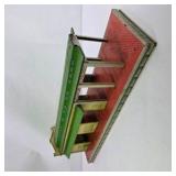 Vintage Tin Litho Freight Terminal Train Station Building