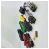 Vintage Marx Electric Train Set Lot with Track, Cars, Locomotive, and Transformer