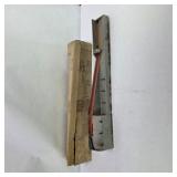 Vintage Model Train Metal Unloading Track Ramp Accessory with Box
