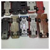 Lot of 27 Die-Cast Toy Cars, Trucks, and Race Vehicles