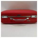 New Old Stock American Tourister Tiara Red Hard Shell Luggage Set With Original Boxes