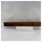 Lot of Vintage Wood Spirit Levels Carpenter Tool Pieces